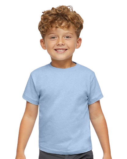 Toddler Cotton Jersey T-Shirt - Light Blue