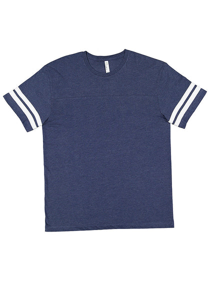 Men's Football T-Shirt - Vintage True Navy/Blend White