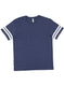 LAT 6937 - Men's Football T-Shirt - Vintage True Navy/Blend White