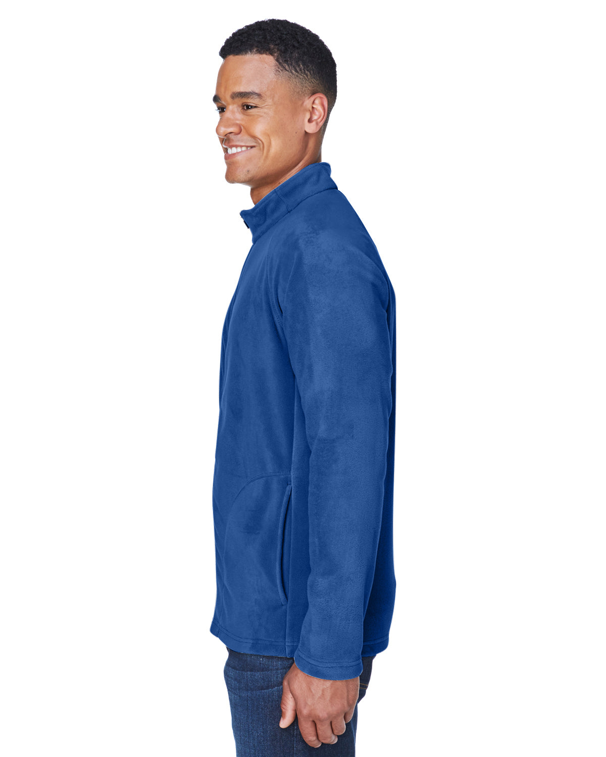 Men's Campus Microfleece Jacket - Sport Royal