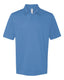 All Sport M1809 - Performance 3 Button Sport Shirt - Sport Light Blue