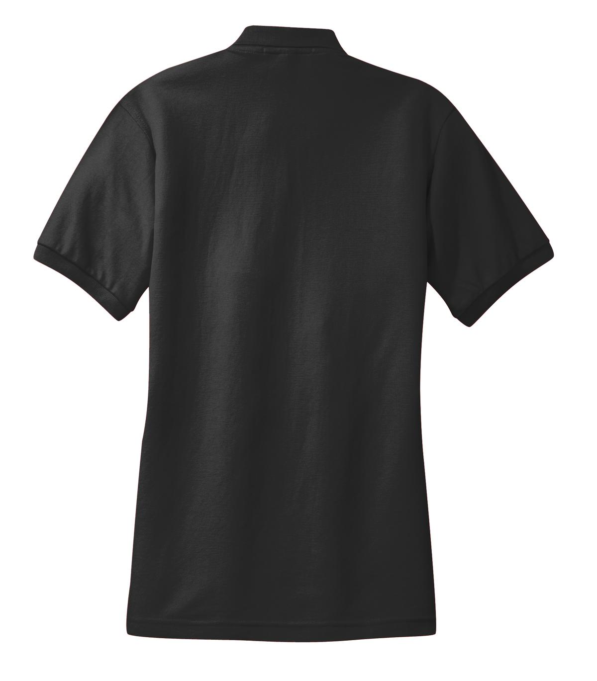 Women's Silk Touch Polo - Black