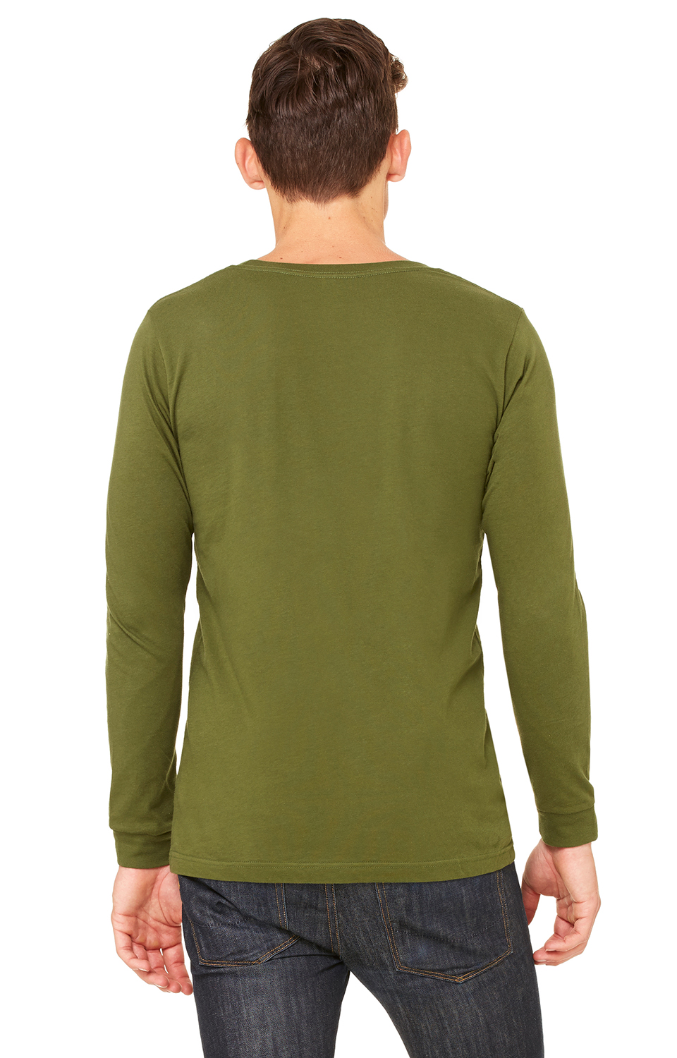 Unisex Jersey Long-Sleeve T-Shirt - Olive