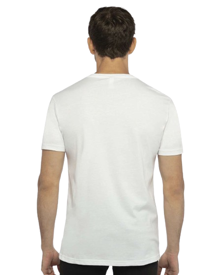 Men's Cotton V - White