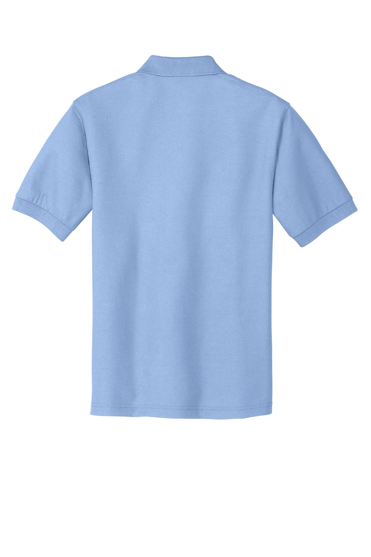 Unisex Silk Touch Polo - Light Blue