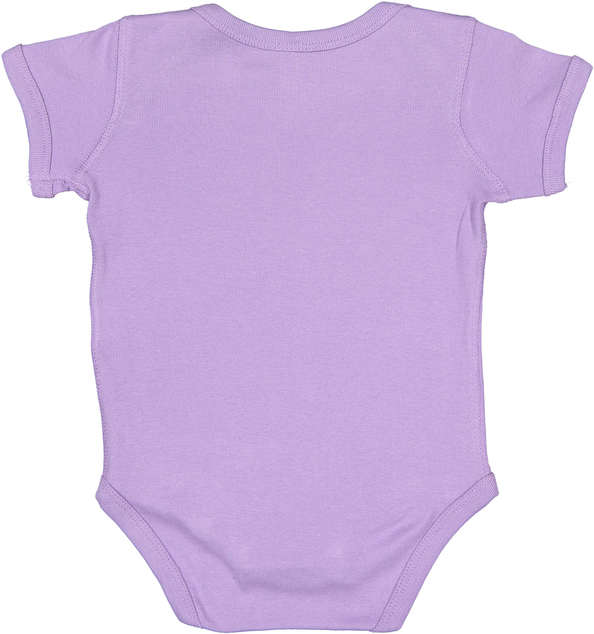 Infant Baby Rib Bodysuit - Lavender