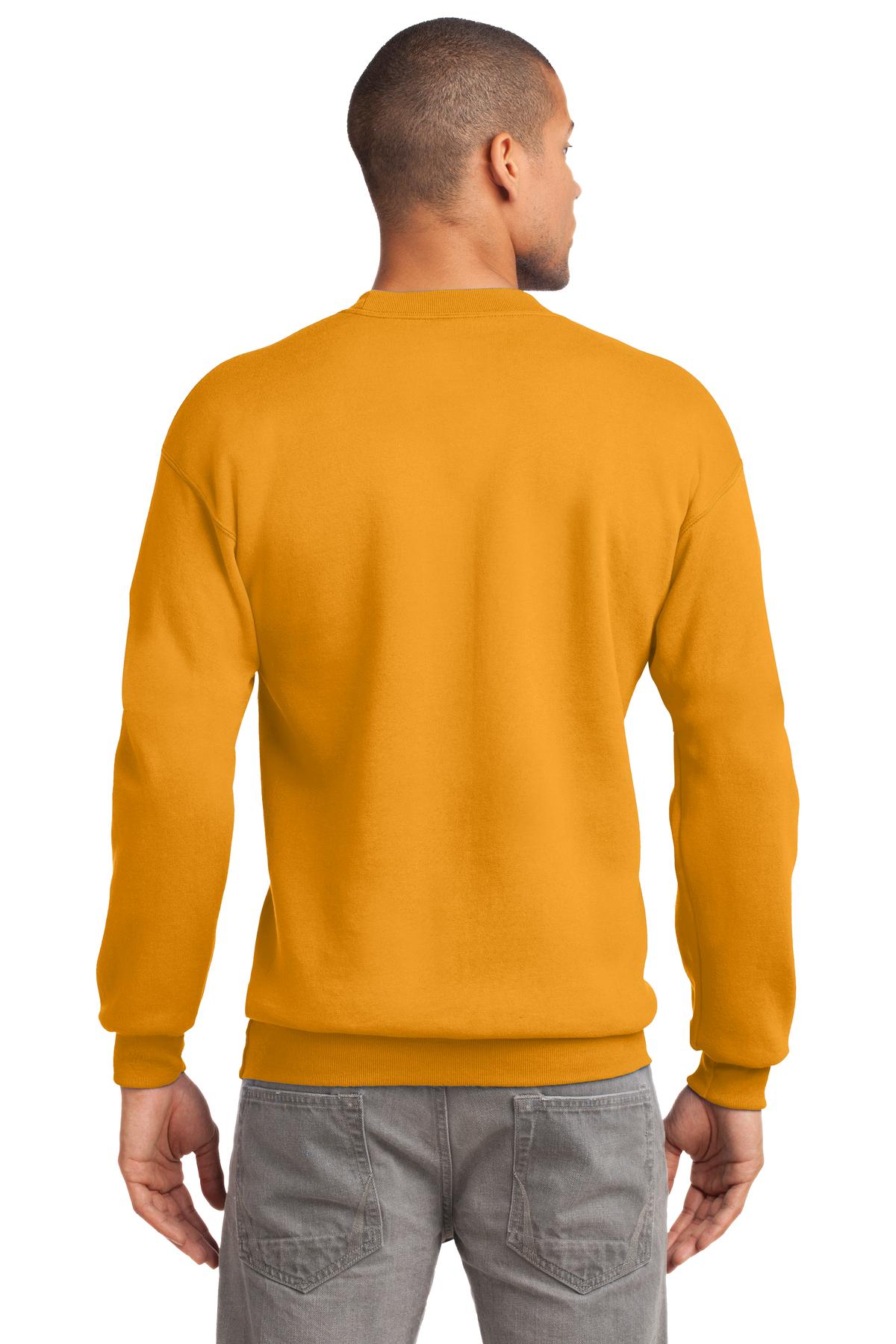 Unisex Essential Fleece Crewneck Sweatshirt - Gold