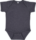 Infant Fine Jersey Bodysuit - Vintage Navy