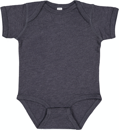 Infant Fine Jersey Bodysuit - Vintage Navy