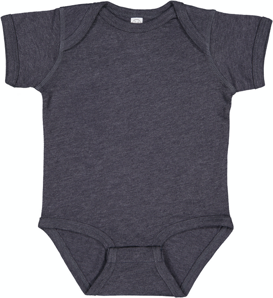 Infant Fine Jersey Bodysuit - Vintage Navy