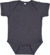 Rabbit Skins 4424 - Infant Fine Jersey Bodysuit - Vintage Navy