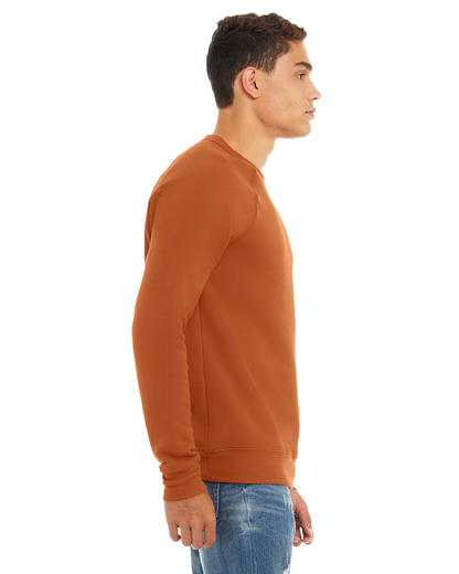 Unisex Sponge Fleece Raglan Sweatshirt - Autumn