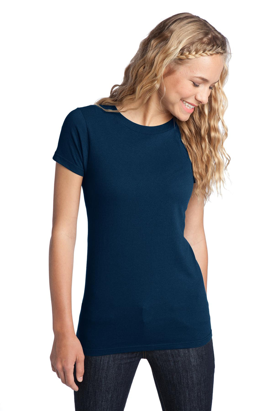 Women's Fitted The Concert Tee - New Navy