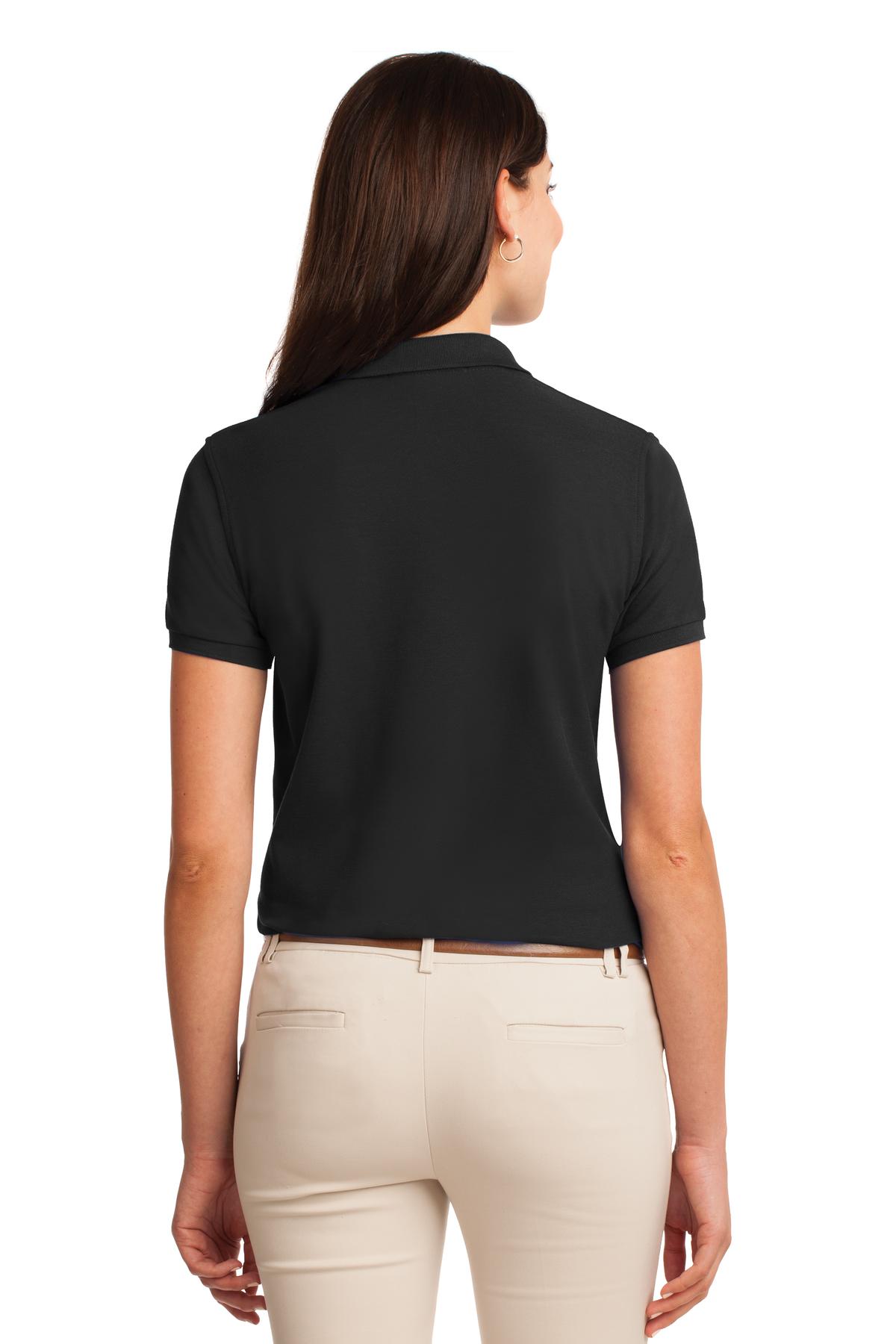 Women's Silk Touch Polo - Black