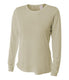 A4 NW3002 - Women's Long Sleeve Cooling Performance Crew Shirt - Sand