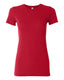 Bella + Canvas 6650 - Women's Cotton/Polyester Tee - Red