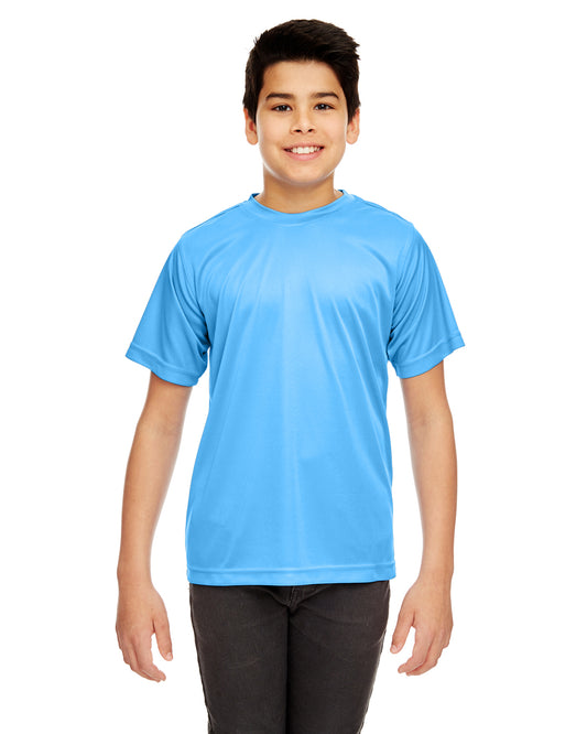 Youth Cool & Dry Sport Performance Interlock T-Shirt - Columbia Blue