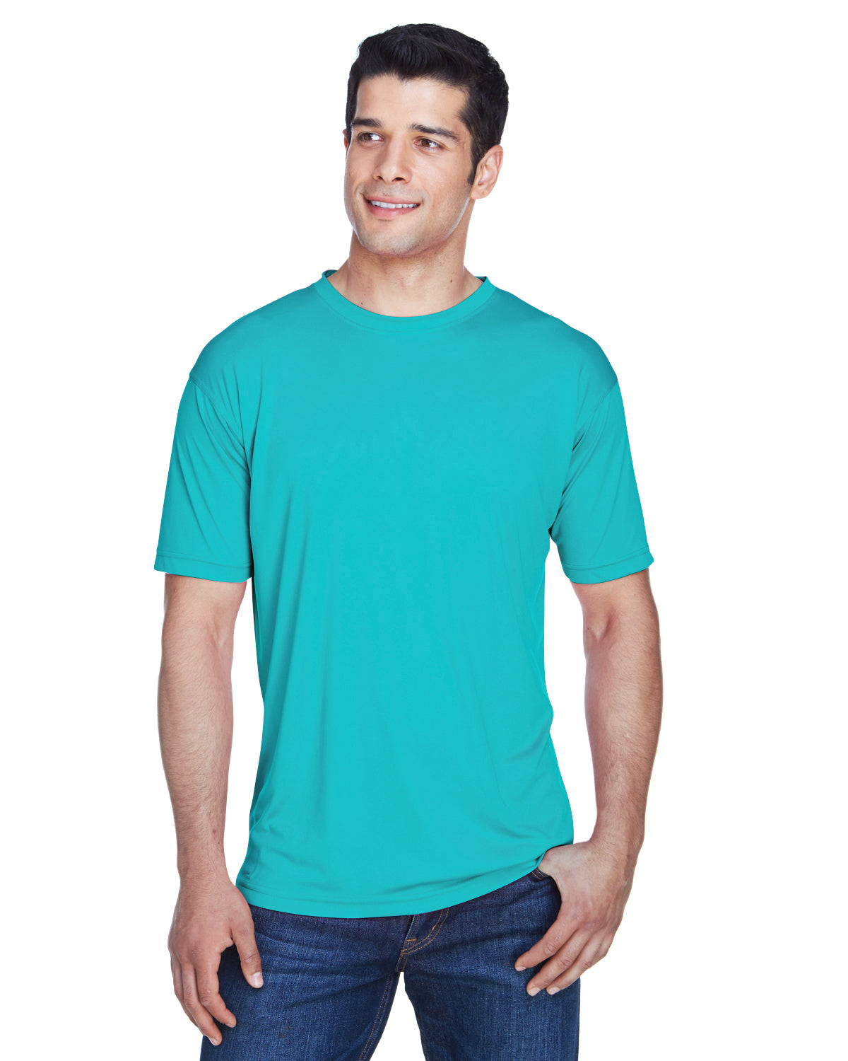 Men's Cool & Dry Sport Performance Interlock T-Shirt - Jade