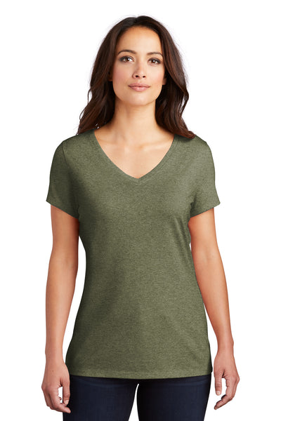 Women's Perfect Tri V-Neck Tee - MilGrnFst