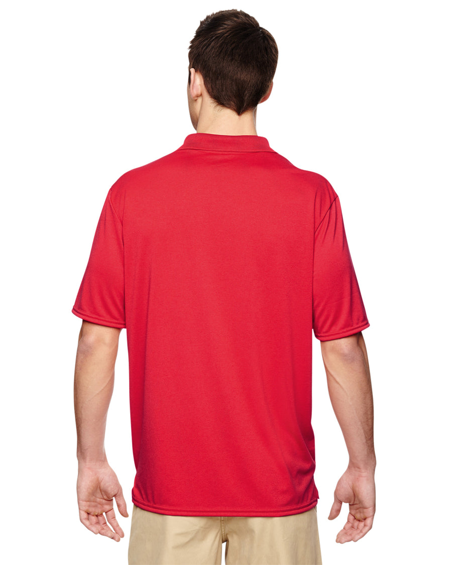 Unisex Performance® Jersey Polo - Red