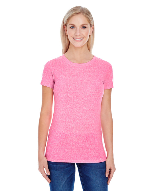 Women's Triblend Short-Sleeve T-Shirt - Neon Pink Triblend