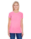 Threadfast Apparel 202A - Women's Triblend Short-Sleeve T-Shirt - Neon Pink Triblend