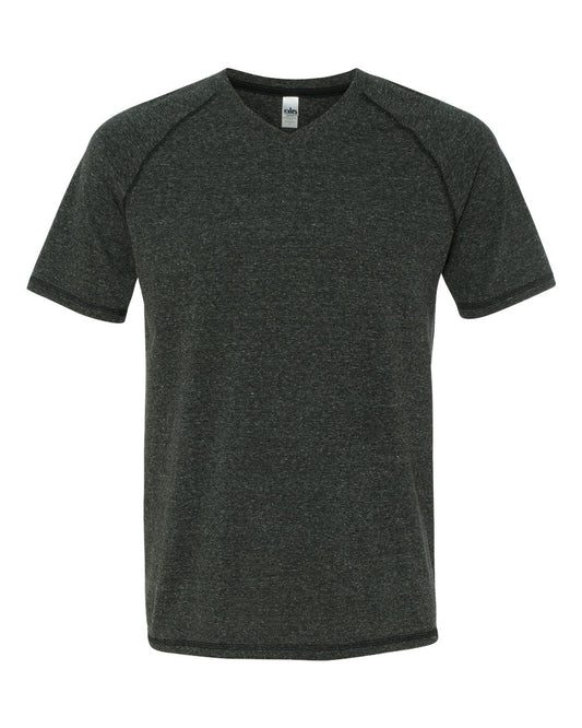 Triblend V-Neck T-Shirt - Charcoal Heather Triblend
