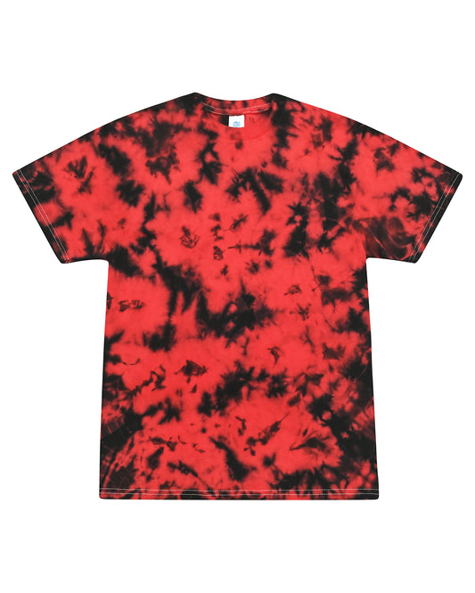Crystal Wash T-Shirt - CRYSTAL RED/ BLK