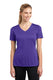 Sport-Tek LST353 - Women's PosiCharge Competitor V-Neck Tee - Purple