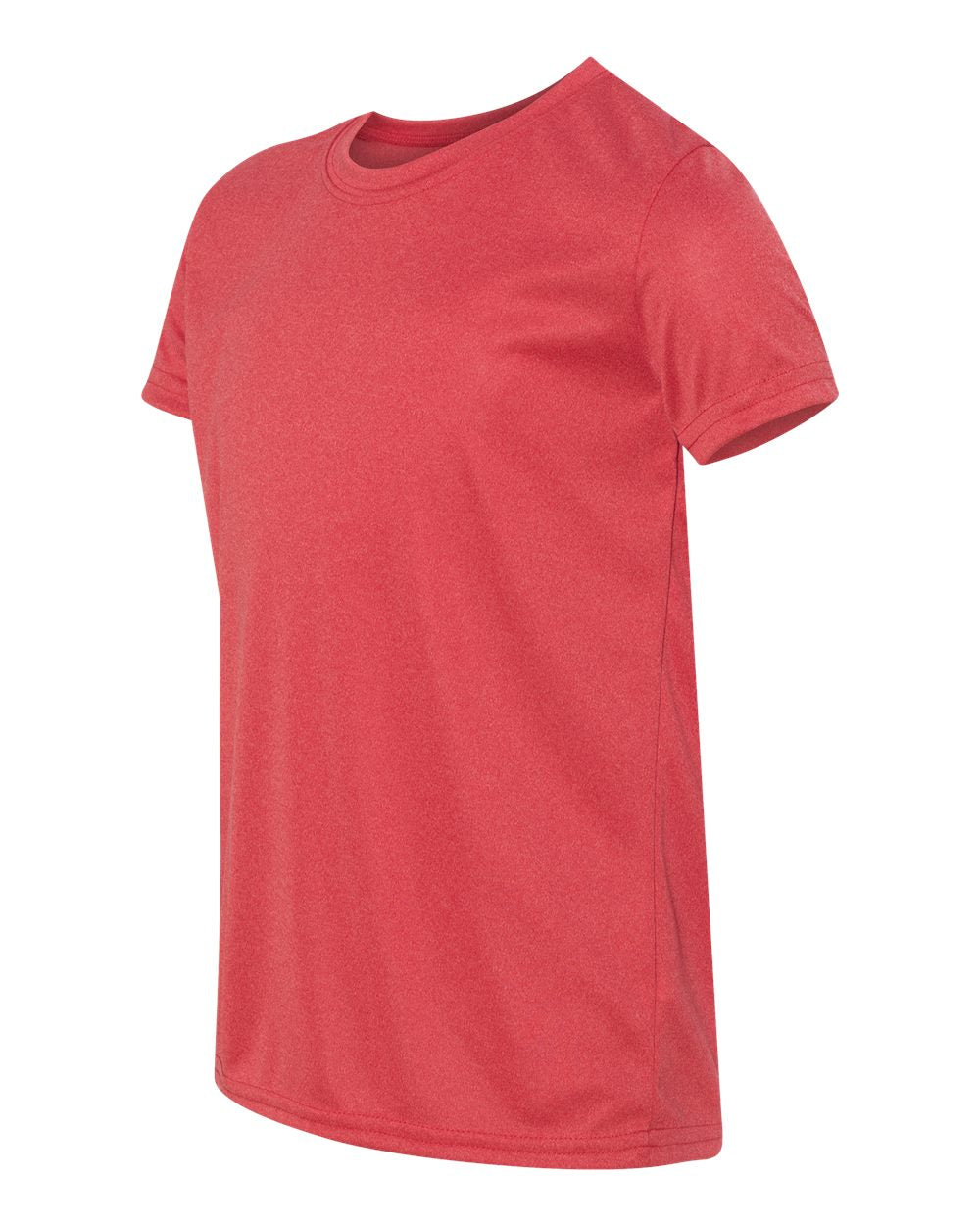 Youth Performance Short-Sleeve T-Shirt - Heather Red