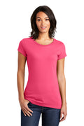 Women's Fitted Very Important Tee - Neon Pink