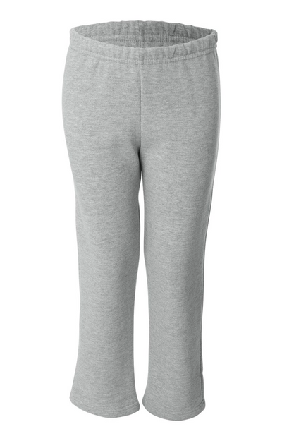 Youth Heavy Blend™ 50/50 Open-Bottom Sweatpants - Sport Gray