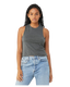 Bella + Canvas 6682 - Women's Racerback Cropped Tank - Heather Deep