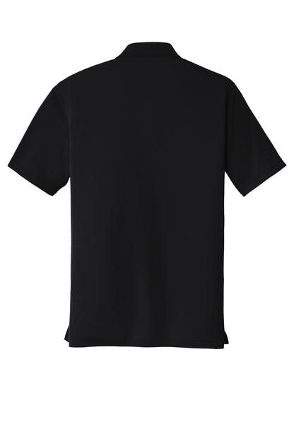 Unisex Dry Zone UV Micro-Mesh Polo - Deep Black