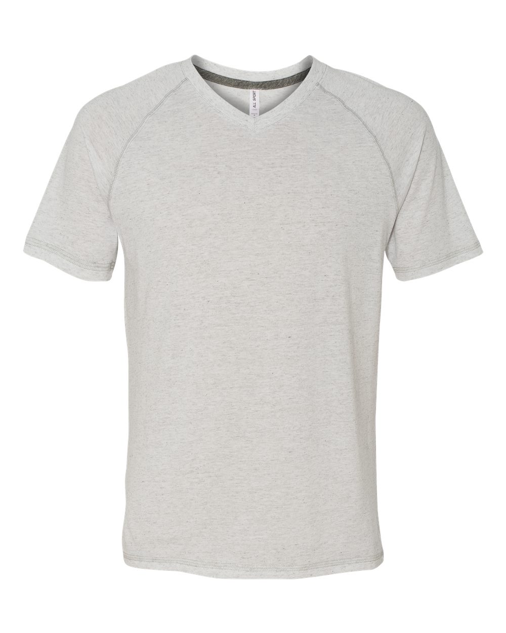Triblend V-Neck T-Shirt - White Heather Triblend