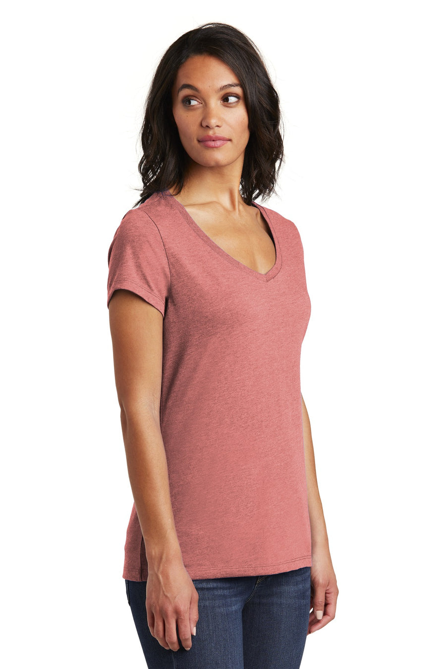 Women's Very Important Tee V-Neck - Blush Frost