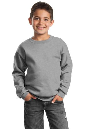 Youth Core Fleece Crewneck Sweatshirt - Athletic Heather