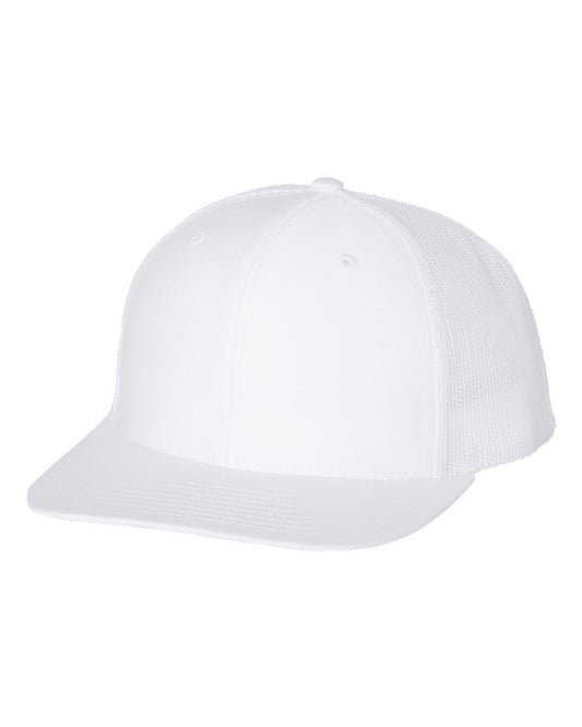 Snapback Trucker Cap - White