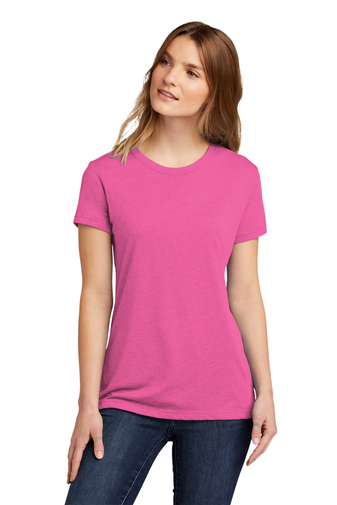 Women's CVC T-Shirt - Hot Pink