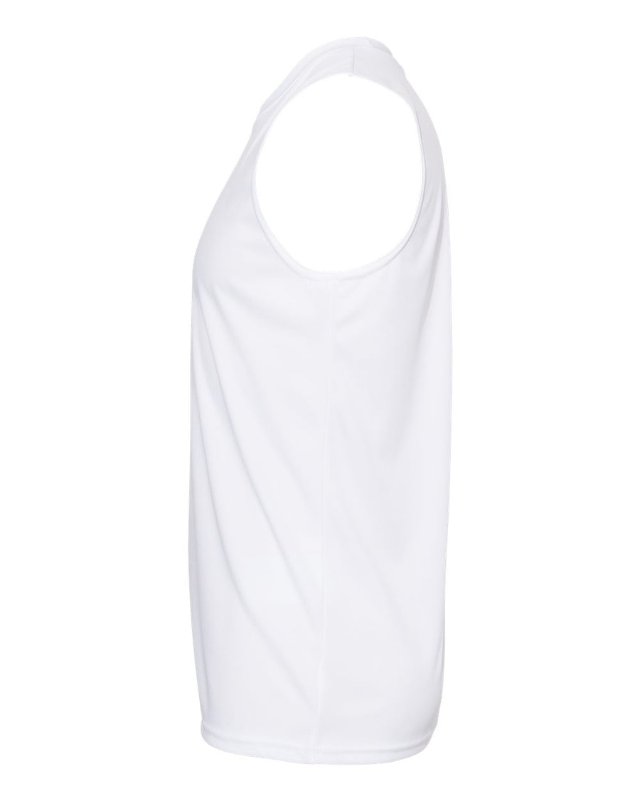 Sleeveless T-Shirt - White