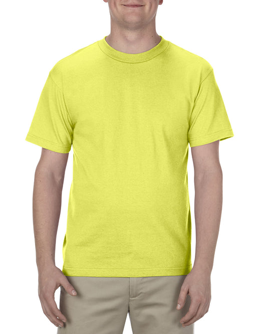 Unisex Heavyweight Cotton T-shirt - Safety Green