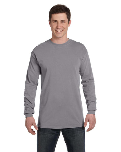 Unisex Heavyweight RS Long-Sleeve T-Shirt - Granite