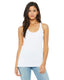 Bella + Canvas 8430 - Women's Triblend Racerback Tank - Solid White Triblend