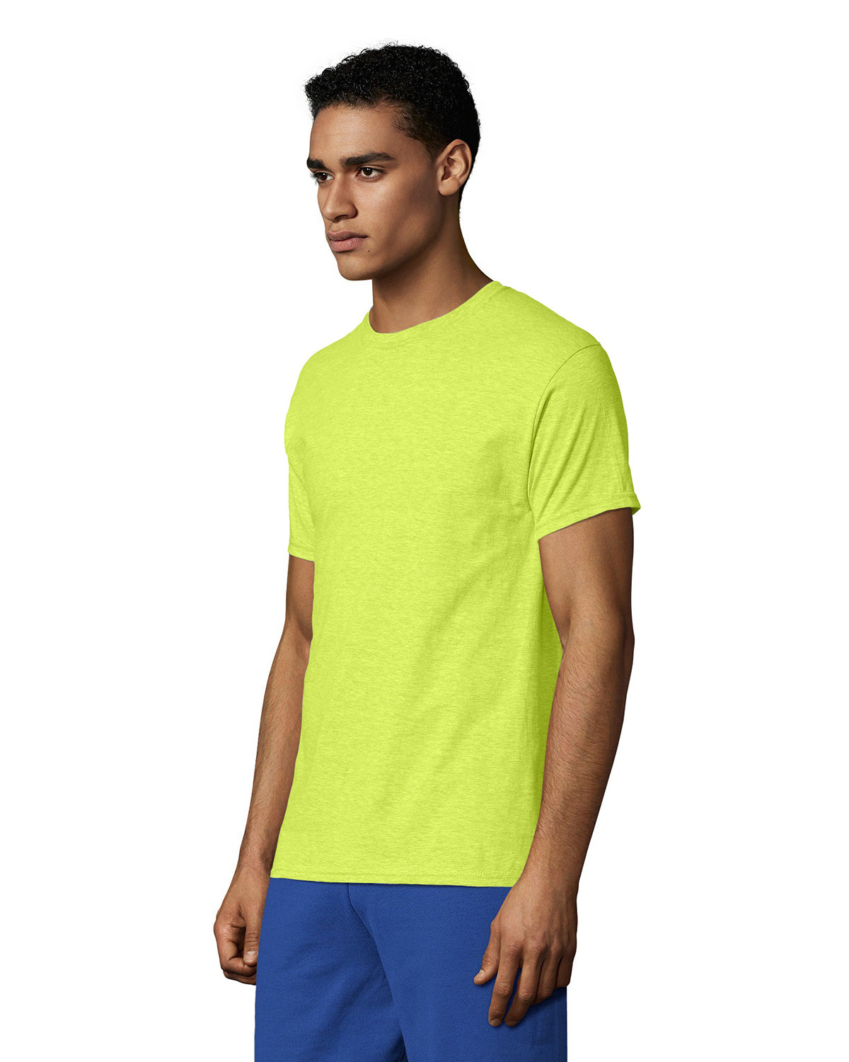 Unisex CVC X-Temp® Performance T-Shirt - Neon Lemon Heather