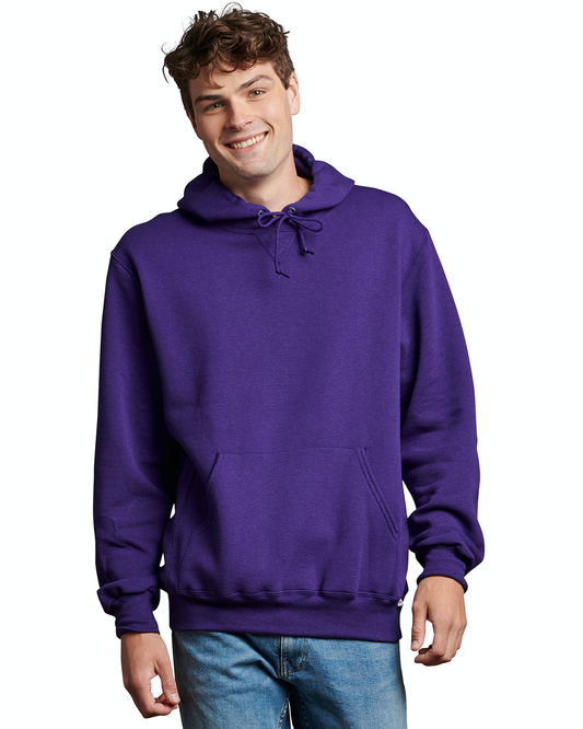 Dri Power® Hooded Pullover Sweatshirt - Purple