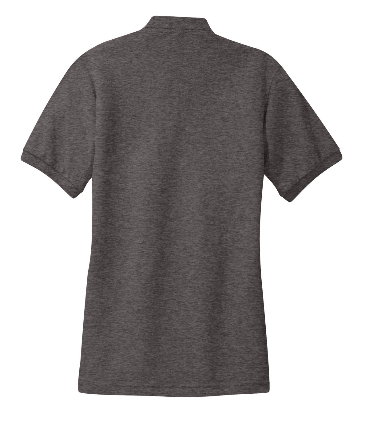 Women's Silk Touch Polo - Charcoal Heather Gray