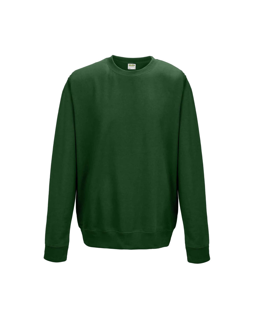 Unisex 80/20 Midweight College Crewneck Sweatshirt - Bottle Green