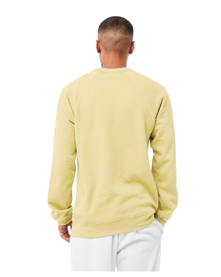 Unisex Sponge Fleece Raglan Sweatshirt - French Vanilla