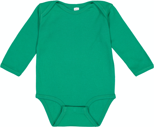 Infant Long-Sleeve Bodysuit - Kelly