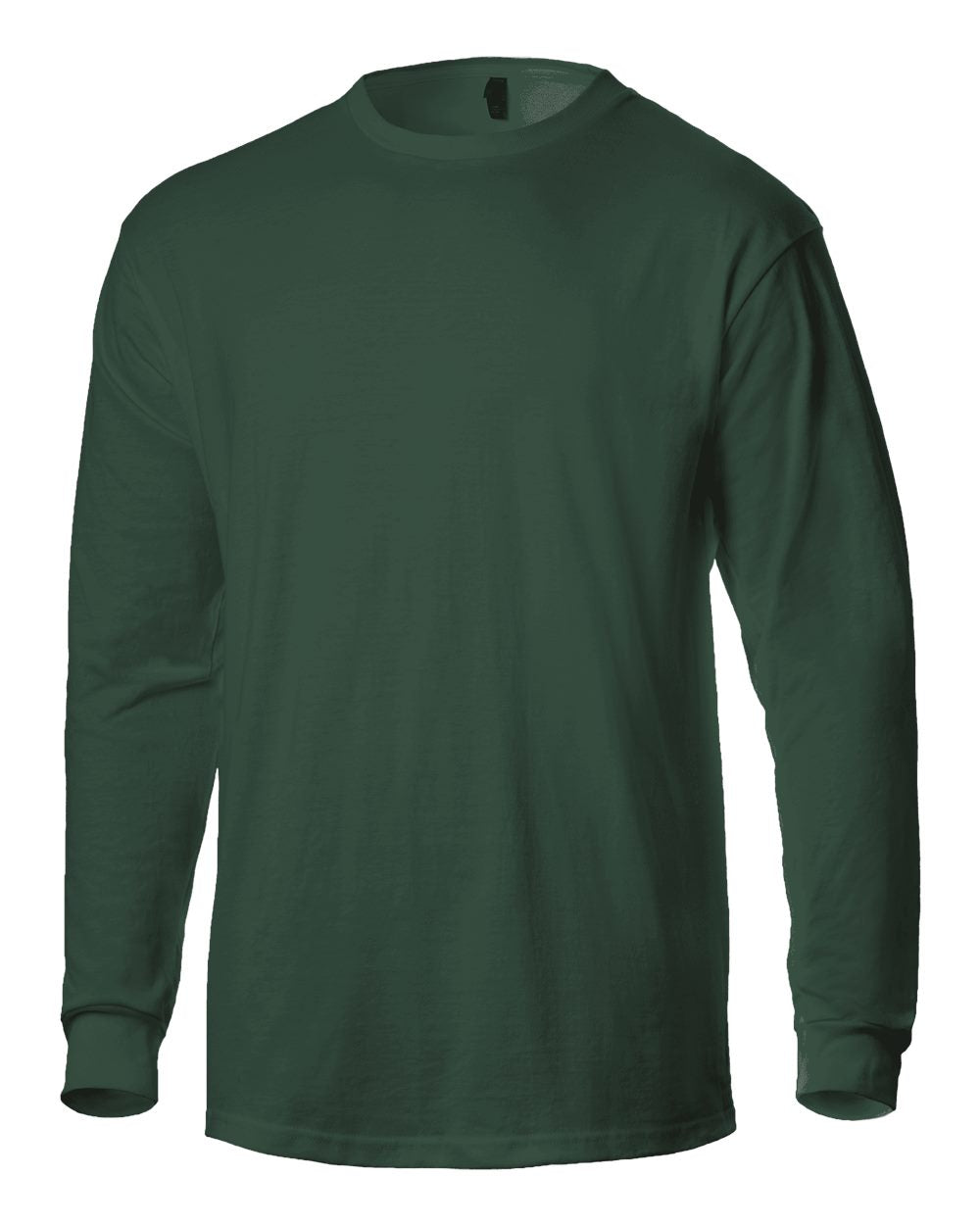 Unisex Heavyweight Long Sleeve Tee - Hunter Green